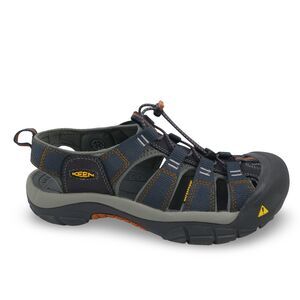 KEEN Men's US  11 Newport H2 Waterproof Sport Sandal Black Closed Toe NWOB